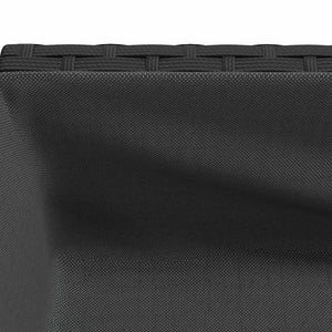 Hochbeete mit Ablage, 2er Set, 90x40x75 cm