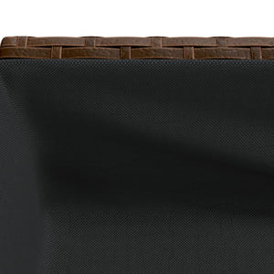 Hochbeete mit Ablage, 2er Set, Braun