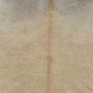 vidaXL Tapis en véritable cuir de vache Beige 180x220 cm