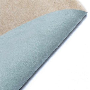 vidaXL Tapis en véritable cuir de vache Beige 180x220 cm