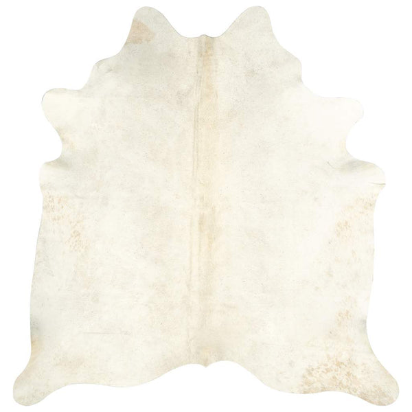 vidaXL Tapis en véritable cuir de vache Beige 180x220 cm