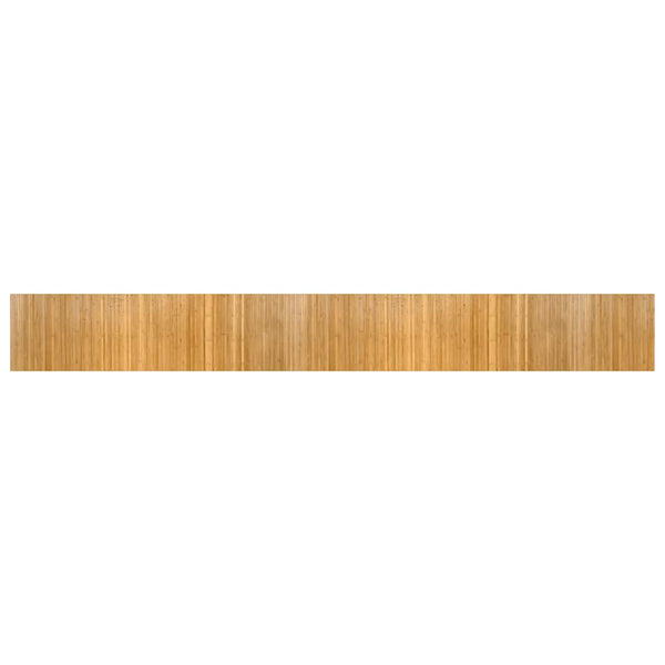 Bambus Teppich Natur 60x500 cm