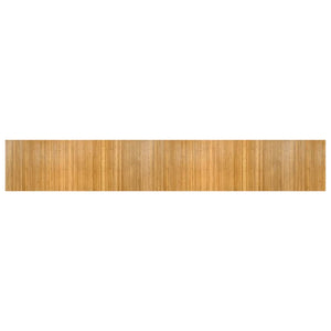 Bambus Teppich Natur 80x500 cm