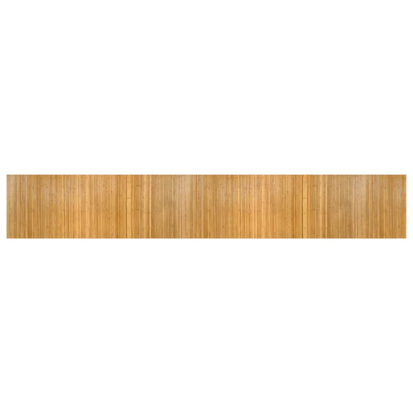 Bambus Teppich Natur 80x500 cm