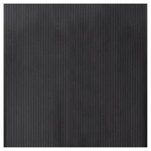 vidaXL Tapis rectangulaire Gris 100x100 cm Bambou
