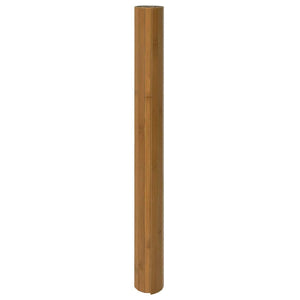 Brauner Bambus Teppich 100x500 cm