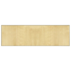 Bambus Teppich Hell 60x200 cm