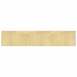 Bambus Teppich Hell 60x300 cm