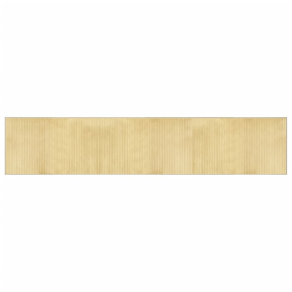 Bambus Teppich Hell 60x300 cm