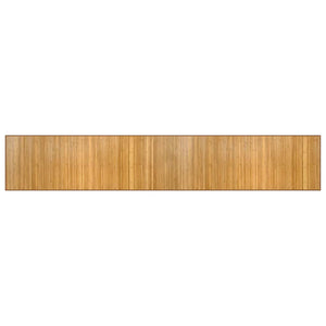 Bambus Teppich Natur 60x400 cm