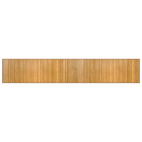 Bambus Teppich Natur 60x400 cm