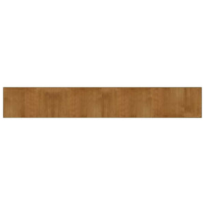 Brauner Bambus Teppich 60x400 cm