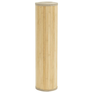 Bambus Teppich Hell 60x400 cm