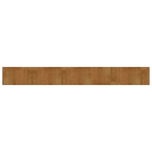 Brauner Bambus Teppich 60x500 cm