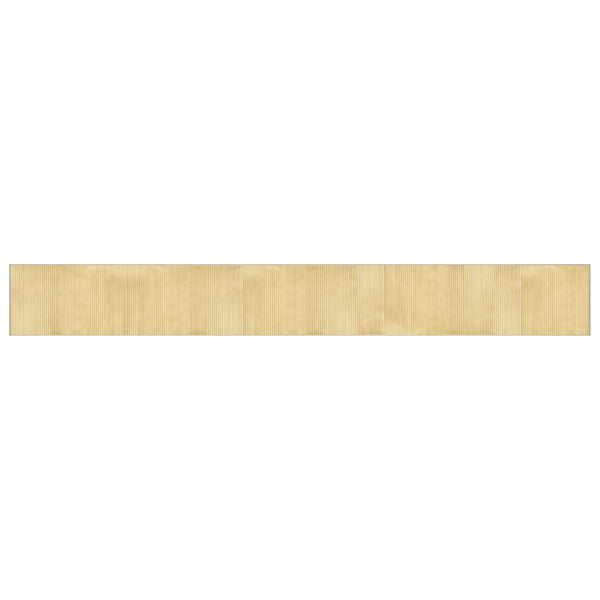 Bambus Teppich Hell 60x500 cm