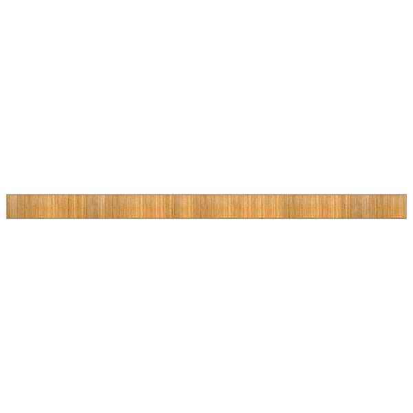 Bambus Teppich Natur 60x1000 cm Rechteckig