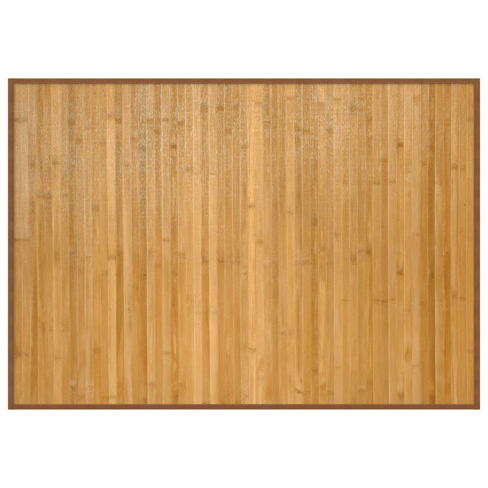 vidaXL Tapis rectangulaire naturel 70x100 cm Bambou