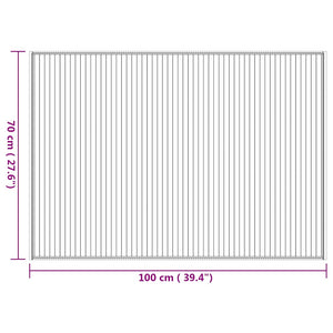 Bambus Teppich Natur 70x100 cm