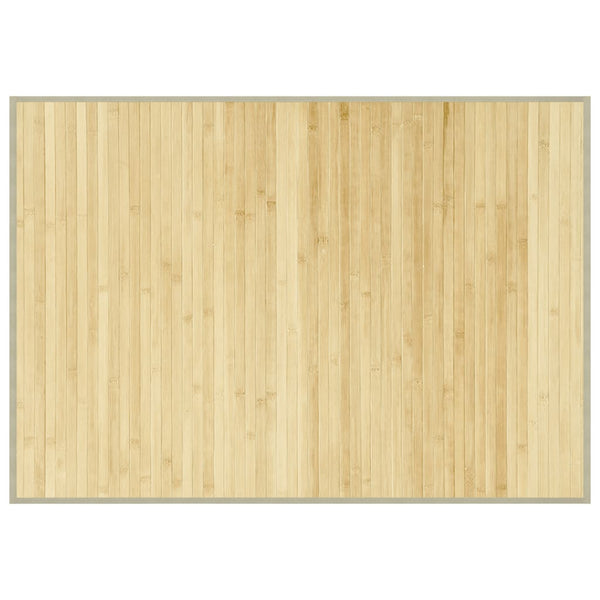 Bambus Teppich Hell 70x100 cm