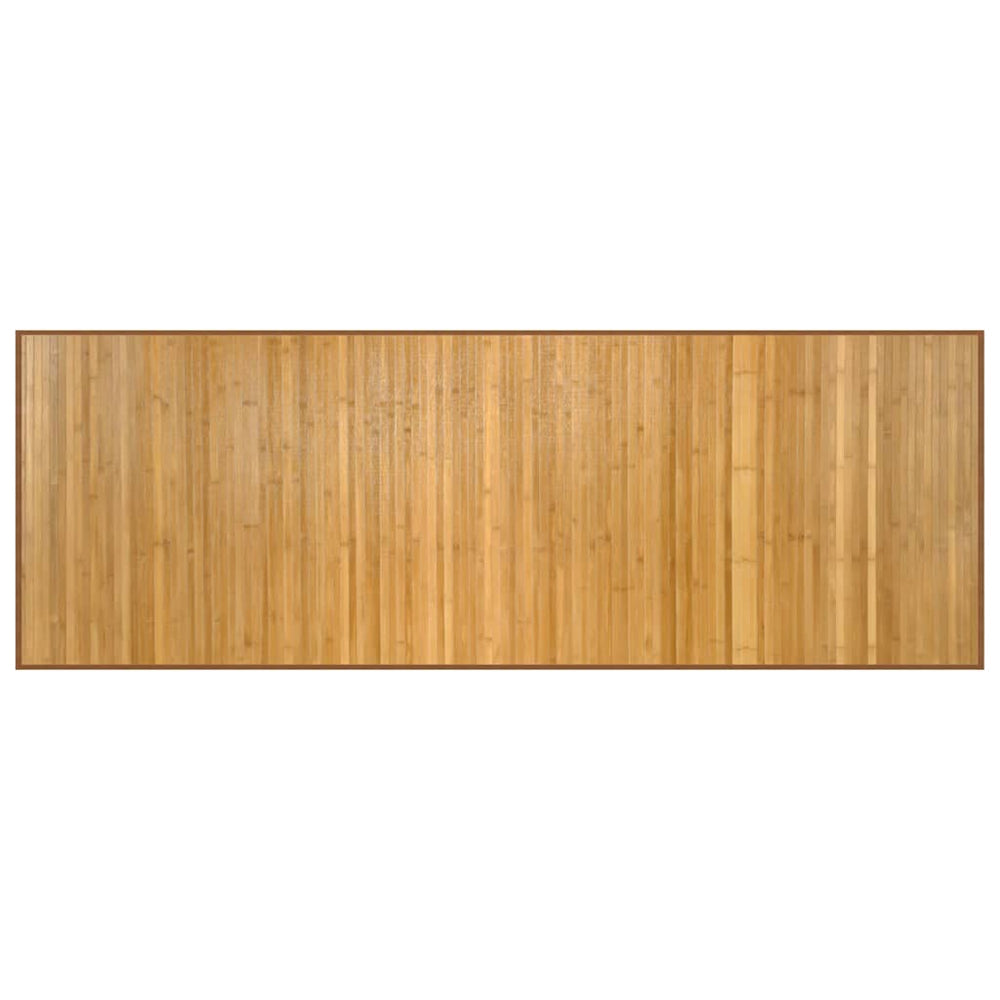 vidaXL Tapis rectangulaire naturel 70x200 cm Bambou