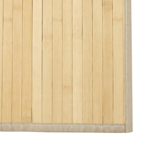 Bambus Teppich Hell Natur 70x500 cm