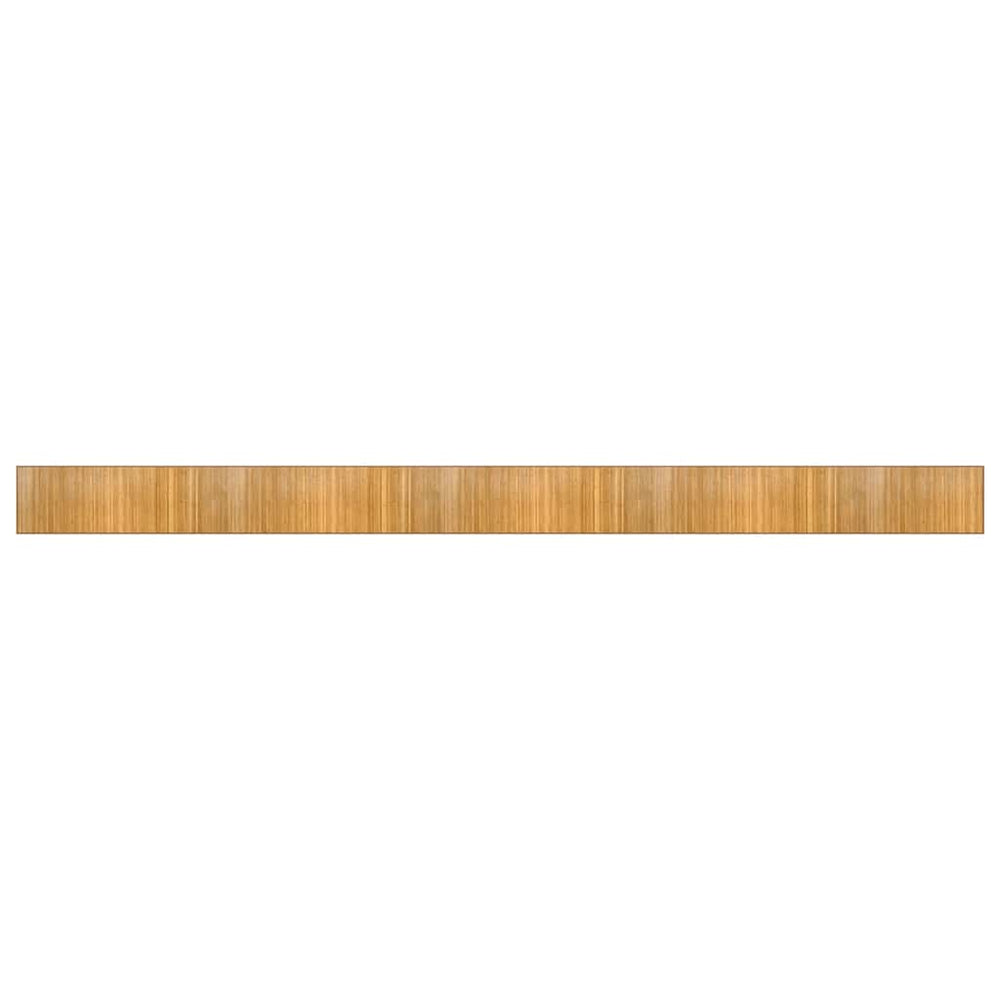 vidaXL Tapis rectangulaire Naturel 70x1000 cm Bambou