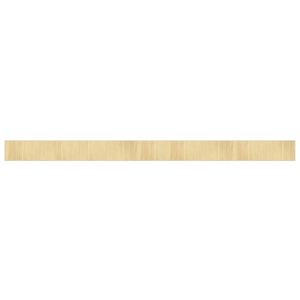 Bambus Teppich Hell Natur 70x1000 cm