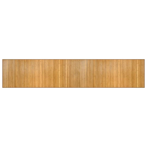 Bambus Teppich Natur 80x400 cm