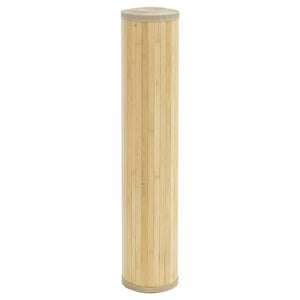 Bambus Teppich Hell 100x400 cm