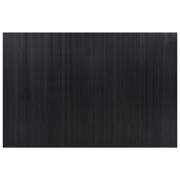 Schwarzer Bambus Paravent 250x165 cm