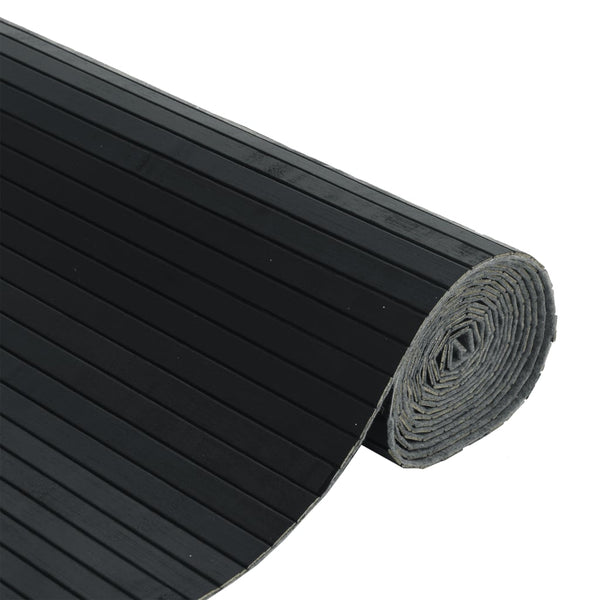 Schwarzer Bambus Paravent 250x165 cm
