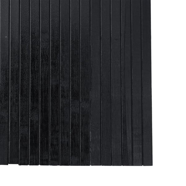 Schwarzer Bambus Paravent 250x165 cm