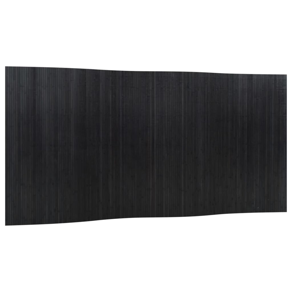 Schwarzer Bambus Paravent, 400x165 cm