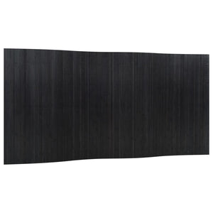 Schwarzer Bambus Paravent, 400x165 cm