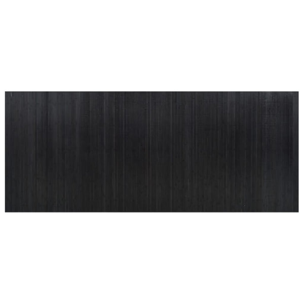 Schwarzer Bambus Paravent, 400x165 cm