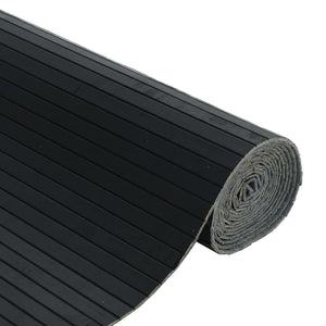 Schwarzer Bambus Paravent, 400x165 cm