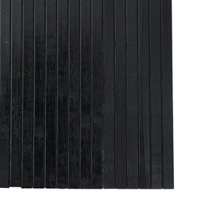 Schwarzer Bambus Paravent, 400x165 cm