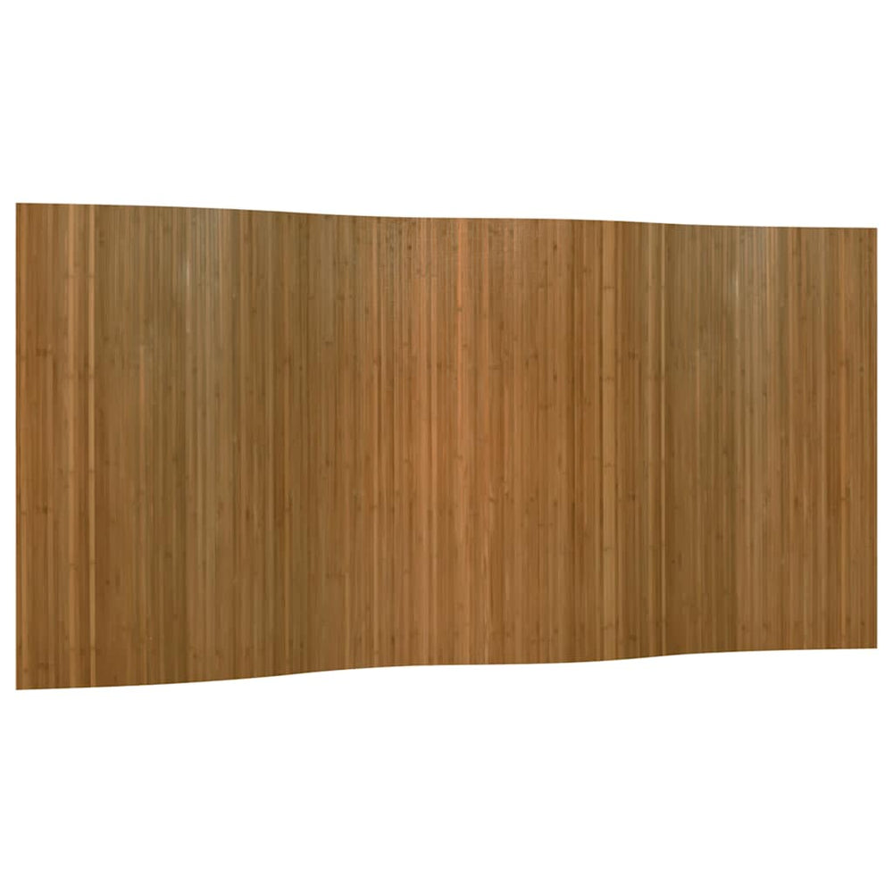 Bambus Paravent Braun 400x165 cm
