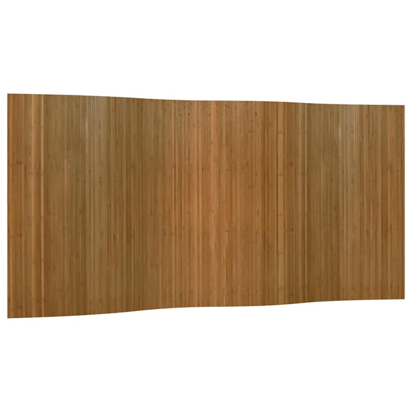 Bambus Paravent Braun 400x165 cm