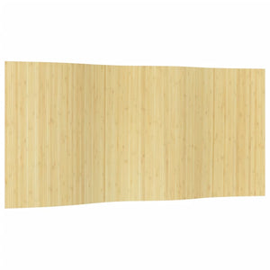 Bambus Paravent Raumteiler Natur 400x165 cm