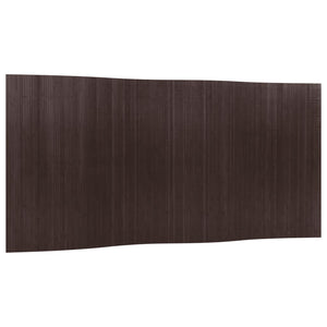 Bambus Paravent Dunkelbraun 400x165 cm
