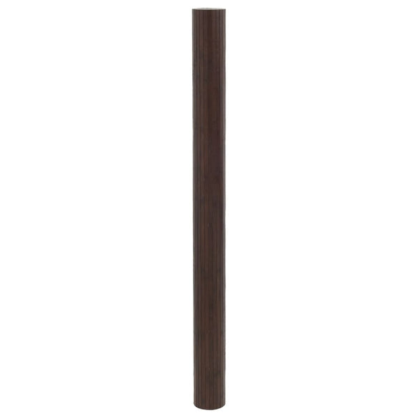 Bambus Paravent Dunkelbraun 400x165 cm