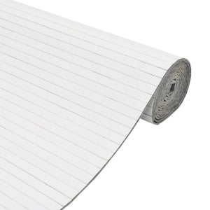 Weißer Bambus Paravent, 400 cm Breit