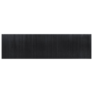 Schwarzer Bambus Paravent, 600x165 cm