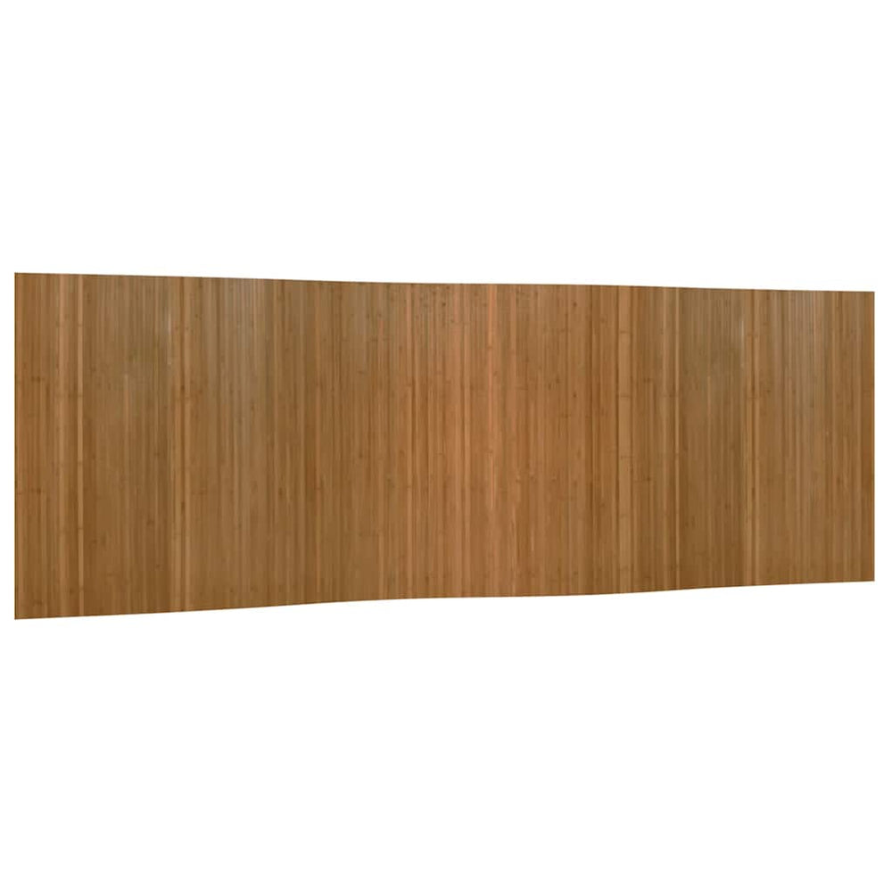 Bambus Paravent Braun 600x165 cm