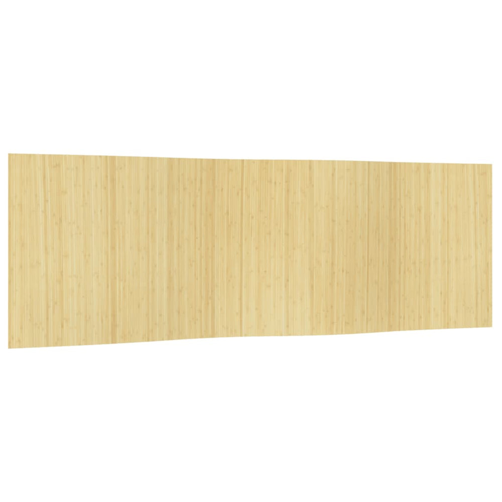 Bambus Paravent Natur Hell 600x165 cm