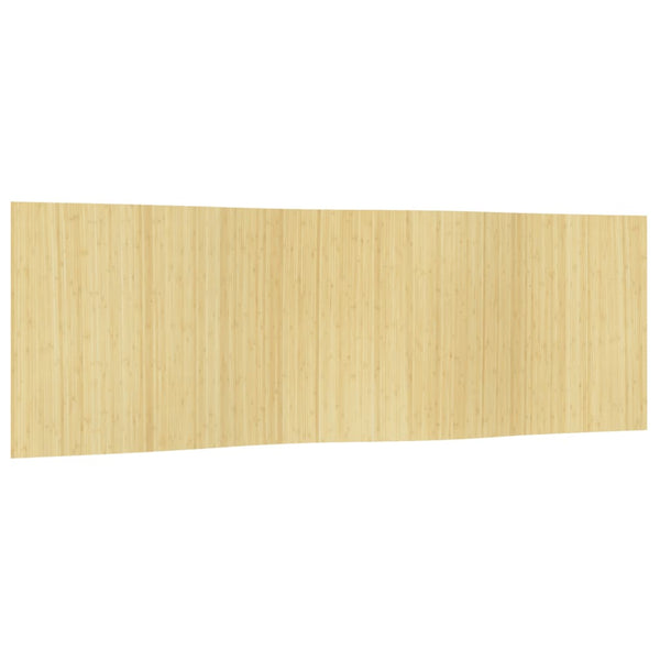 Bambus Paravent Natur Hell 600x165 cm