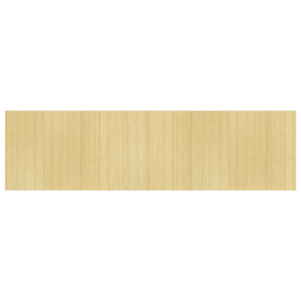 Bambus Paravent Natur Hell 600x165 cm