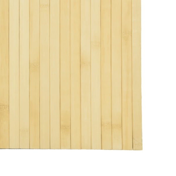 Bambus Paravent Natur Hell 600x165 cm