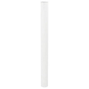 Weißer Bambus Paravent 600x165 cm